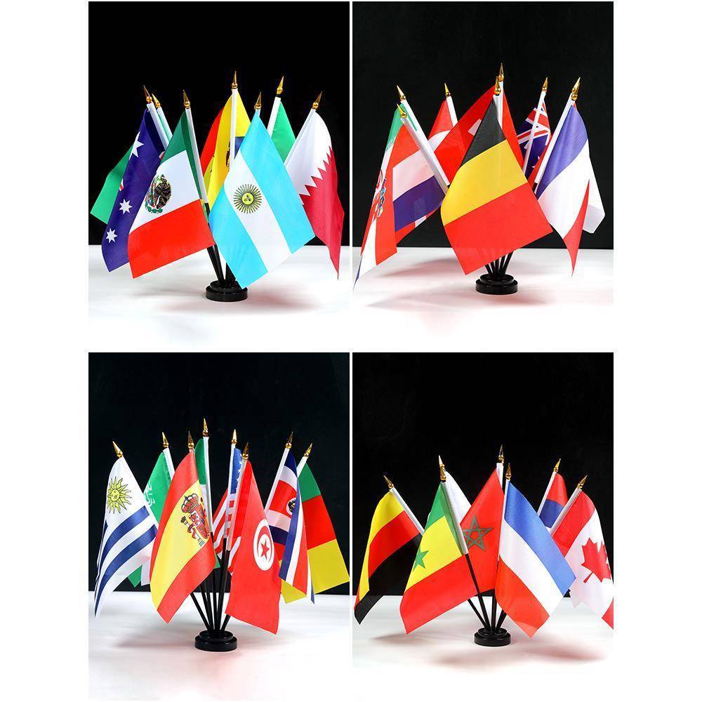 2024 European Cup Decoration Sports Lottery Store Football Theme Atmosphere Furnishing Products Bar Lottery Shop Studio Plastic Belt