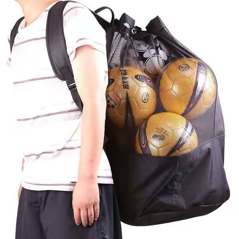 Middle number thickened black backpack [15 balls can be installed]