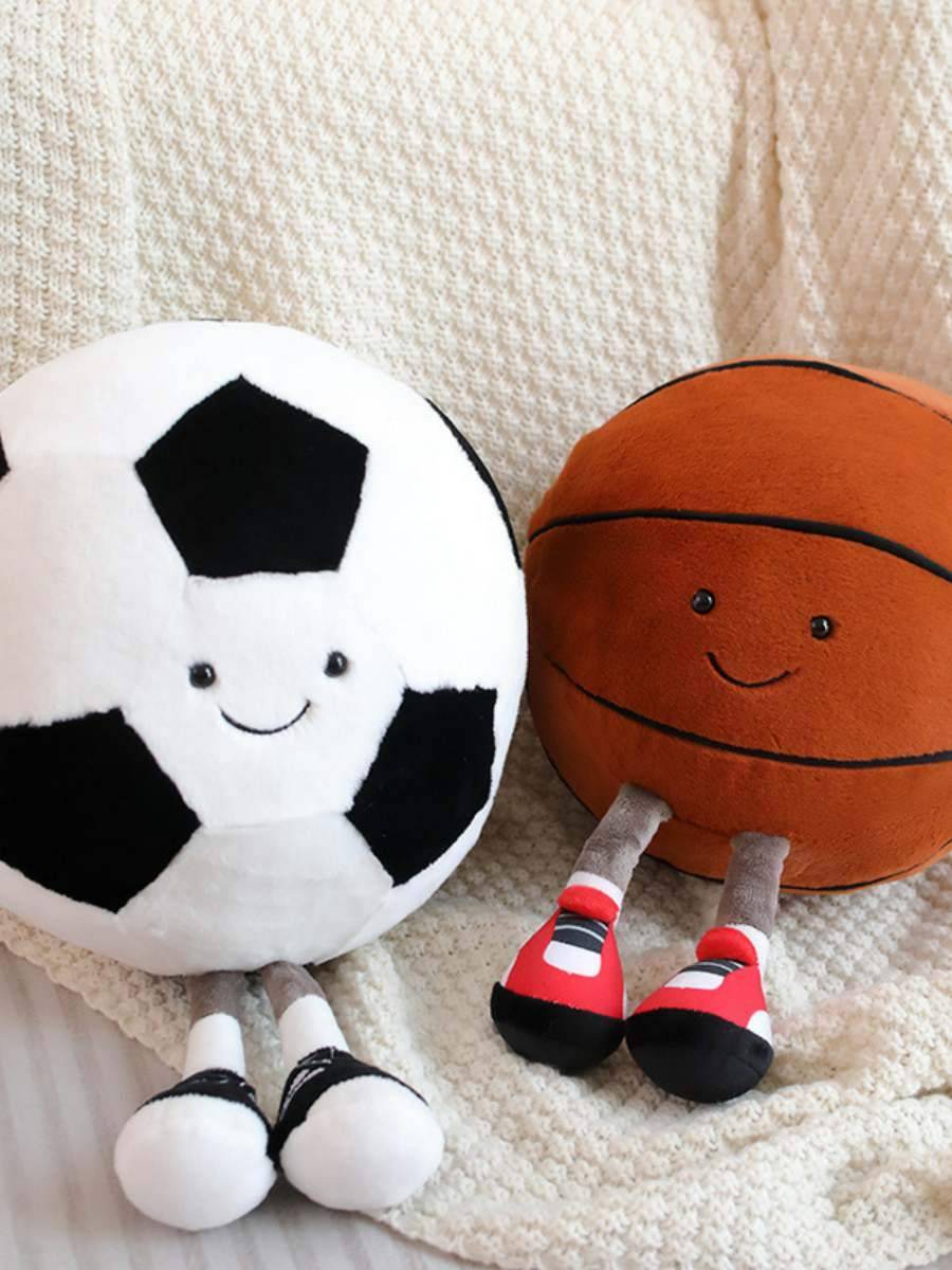 Football Baby Doll Basketball Baby Plush Toys Creative Football doll Qixi Valentine's Day Gift Basketball Products