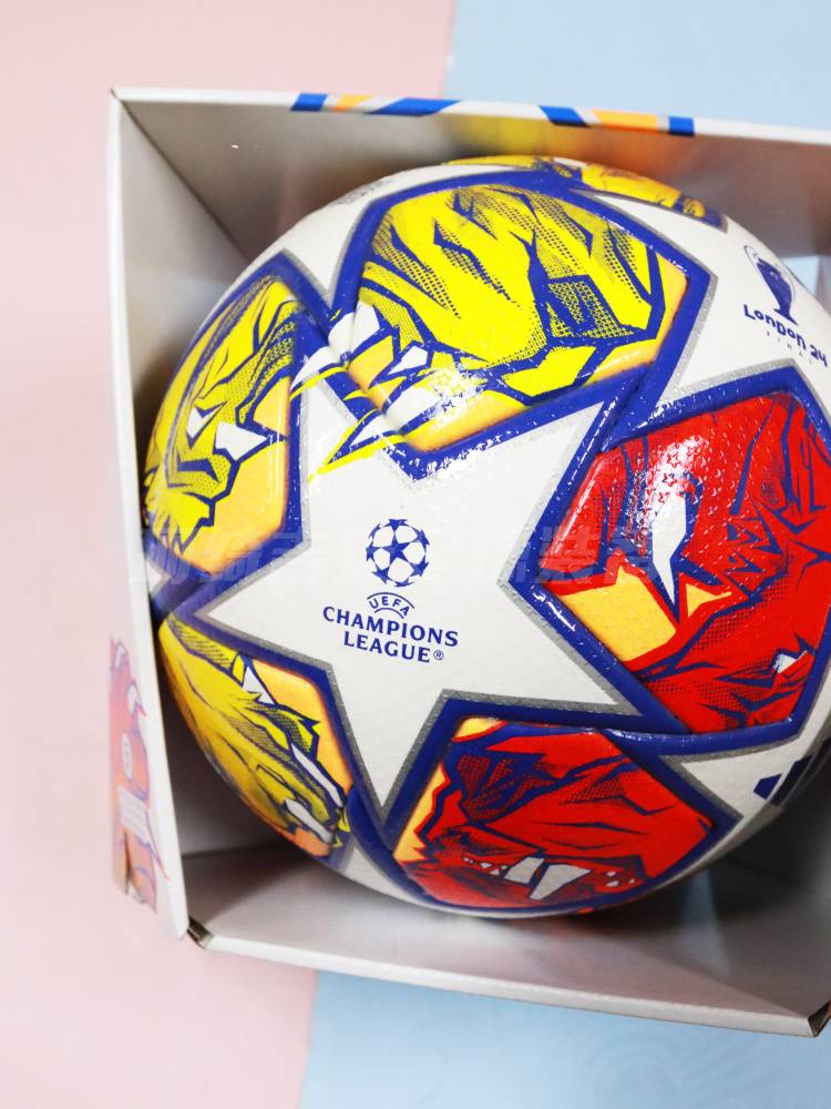 Adidas23/24 UEFA Champions League final official high -end player version of the game ball heating bonding 5 football IN9340