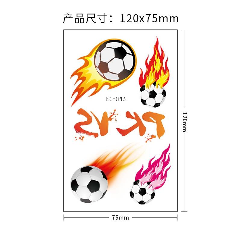 2024 European Cup Football Element Material Face Patch Stick Stick Barbecue Bar Fans Come on Come Products
