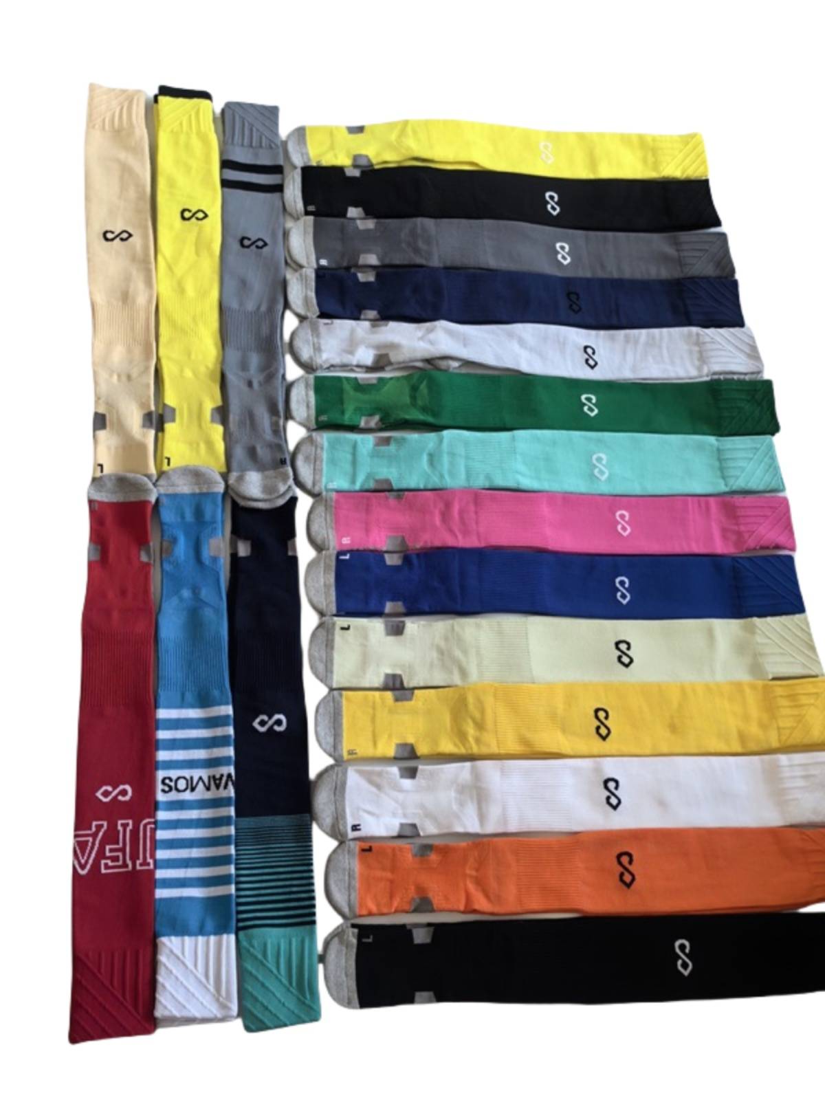 micro -flaw towel bottom long cylinder football socks over knee high cylinder socks protect the leg massage training team socks