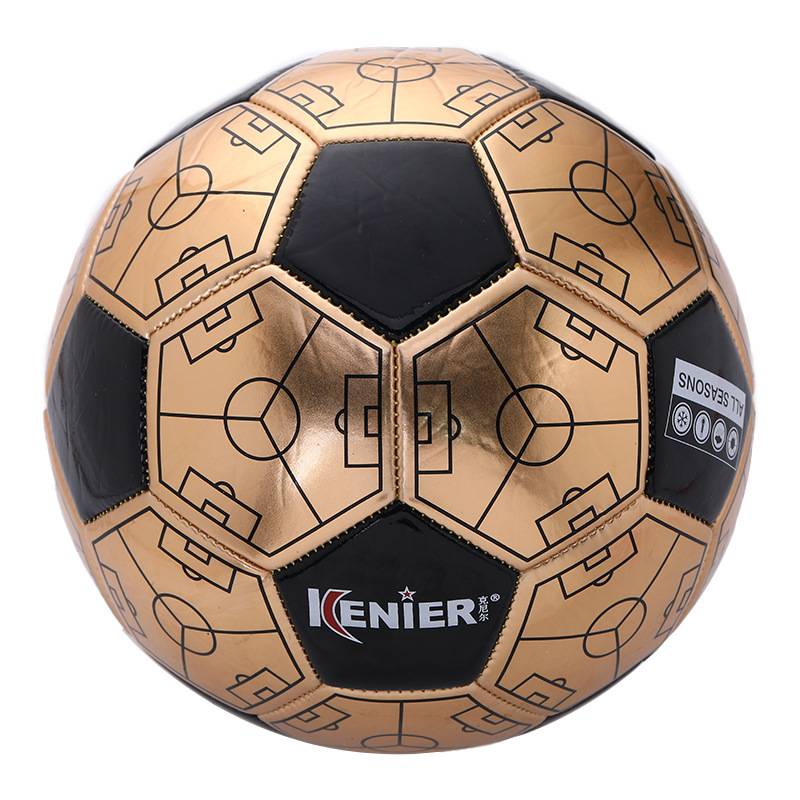 Factory Football Youth Training Competition Football Adult Children PU Explosion -resistant Kicker Slim No. 4 5