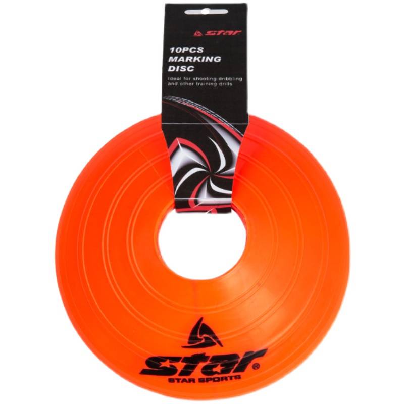 Shida logo disc set football logo disk school football training equipment obstacle and equipment training disc