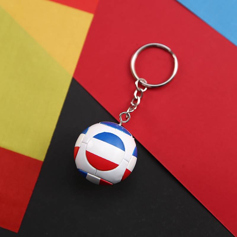 France-football keychain