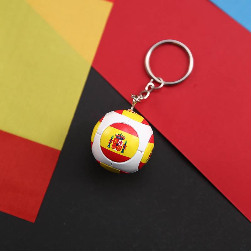 Spain-Football Key Buckle