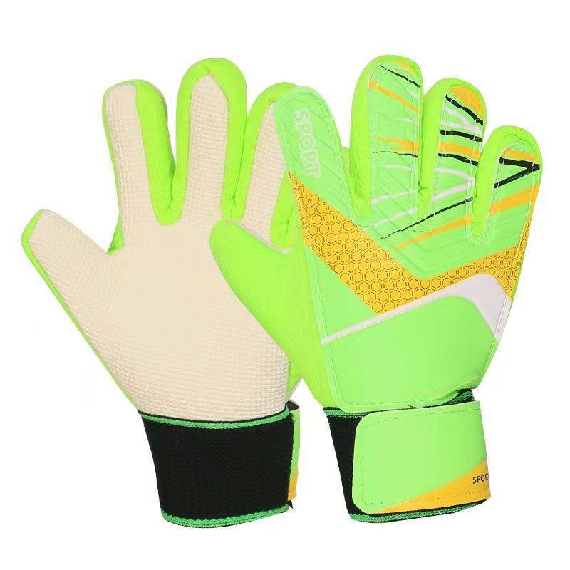Goalkeeper gloves Children's adult football goalkeeper training gloves, light, breathable, anti -slip, wear -resistant legs