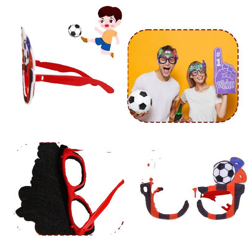 2024 German European Cup glasses decorative camera props Football World Cup Fan Products Party Sonuary