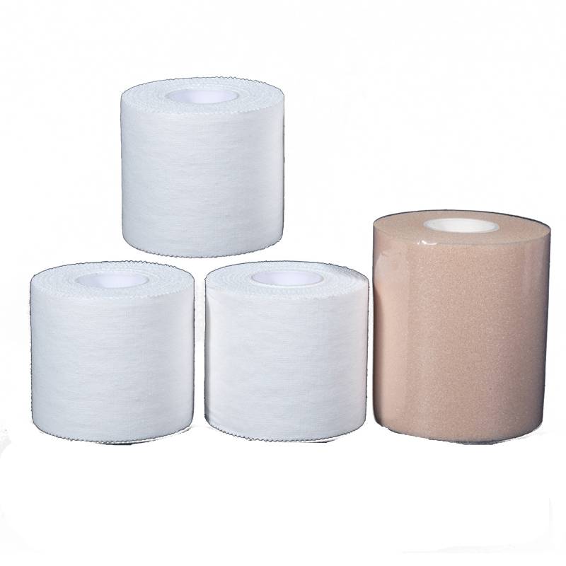 Foot bandage white sticker sports tape tape basketball football ankle fixing finger wristband tie skin film