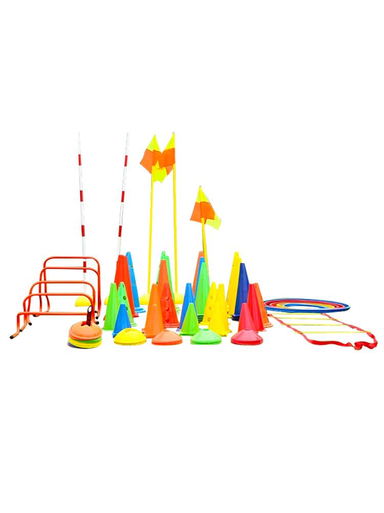 Basketball training logo barrier obstacle ice cylinder disc children taekwondo cross -column football equipment auxiliary equipment