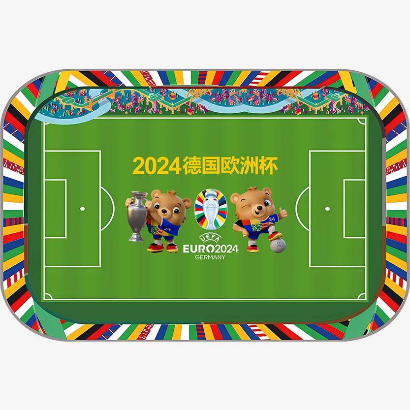 2024 European Cup Land Paste Came Casual Campaign Bar KTV Decoration Barbecue Store Football Theme Scenario Products