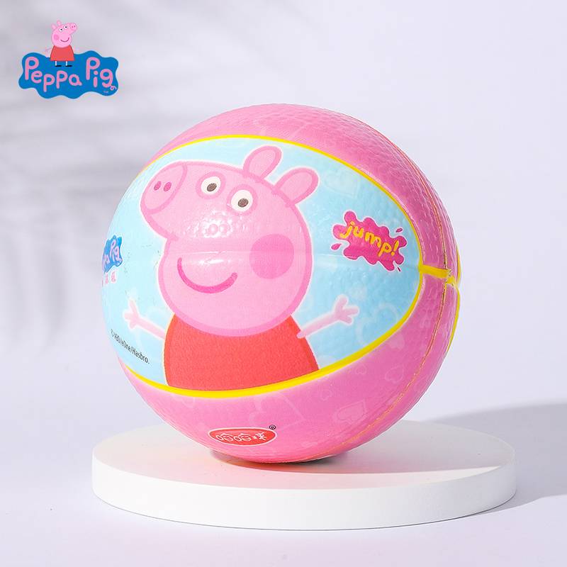 Pig Peki Altman Children's Kindergarten Xiaopi Ball No. 234 Football 1-3-year-old shooting ball toy men and girls
