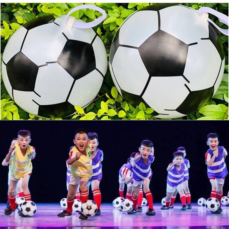 Children's football dream dance performance kindergarten football team stage performance football dance props football