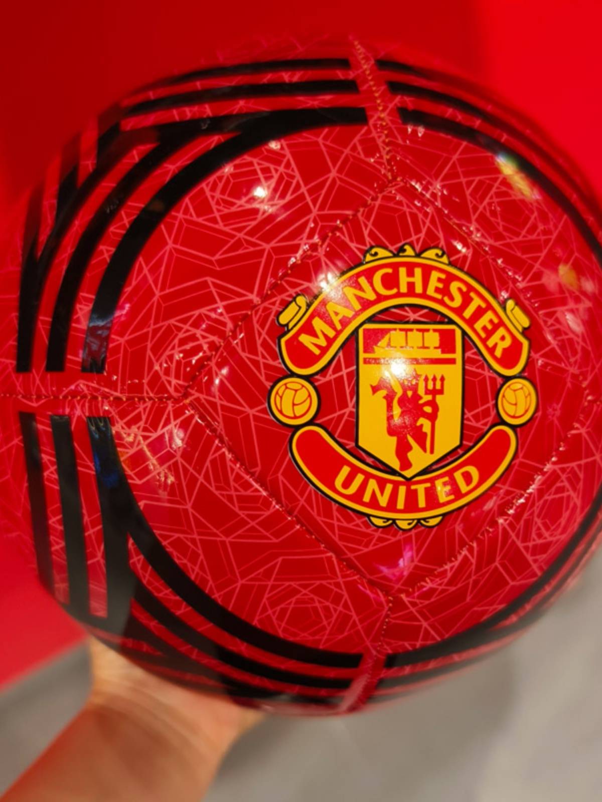 Manchester United 23-24 Football spot official authentic Adidas fan peripheral commemorative 5th machine sewing football