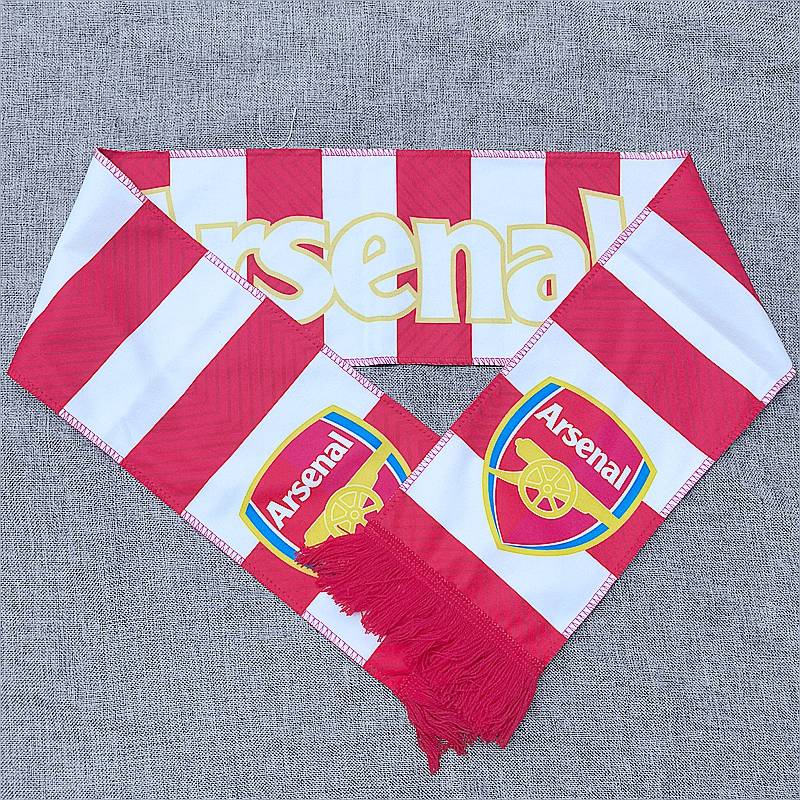Arsenal red and white