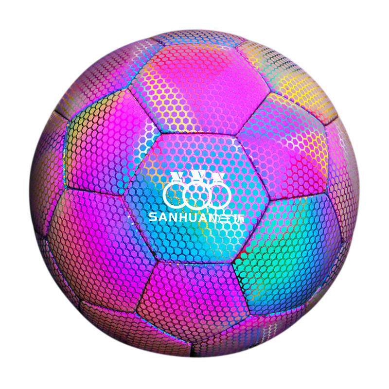 Third Ring Football Genuine Returning Children's Gifts Fluorescence Pat Pu Pi Competition Dedicated No. 5 Night Anti -Light Ball