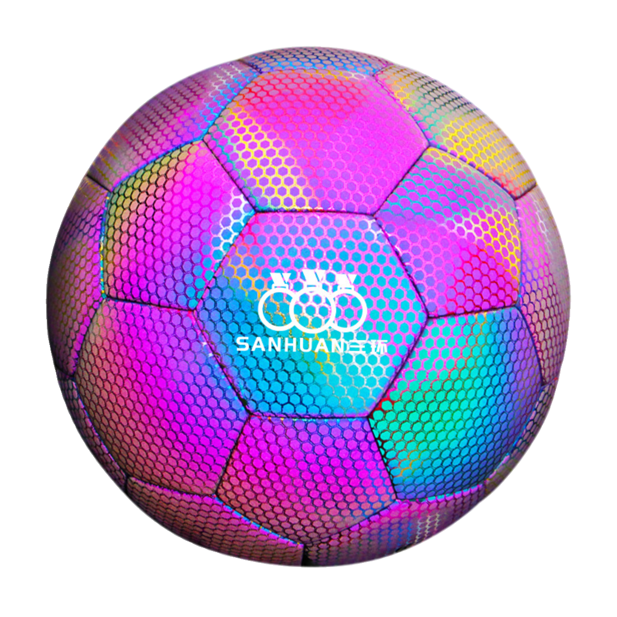 Third Ring Football Genuine Returning Children's Gifts Fluorescence Pat Pu Pi Competition Dedicated No. 5 Night Anti -Light Ball