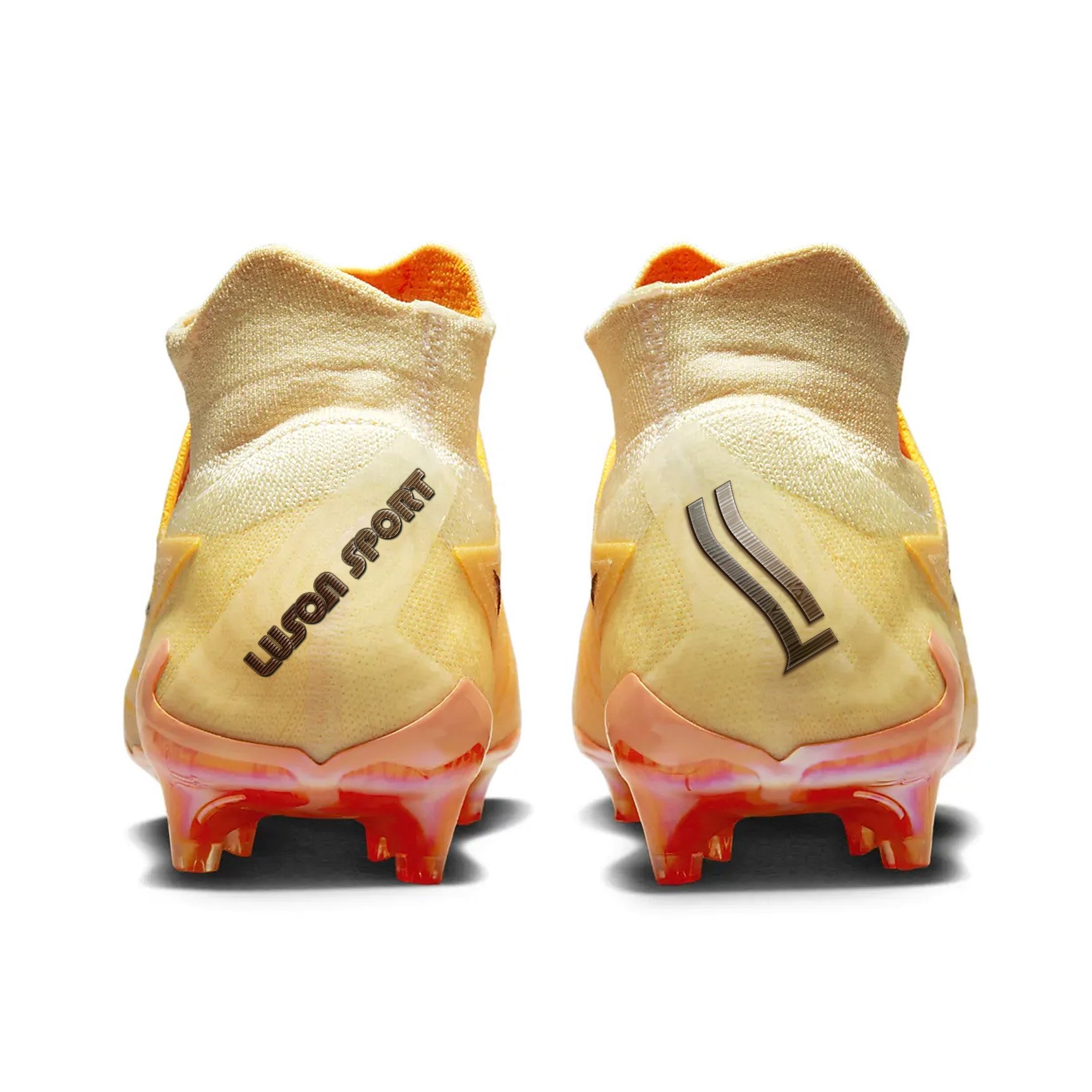 Luson Football Turf Boots Shoes Sole Men Shoes Playing High Ankle Make Your Own Soccer Shoes Turf Soccer Boot