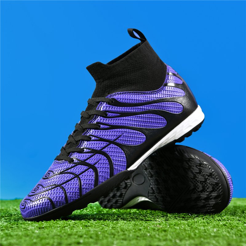 2024 High Quality Football Boots TPU Natural Grass Anti slip and Breathable Soccer Match men Football Shoes