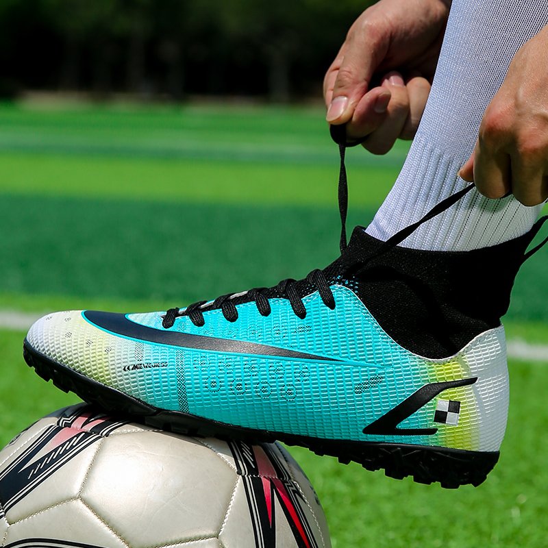 Indoor custom shoes with logo branding Women Boys Girls Football Shoes Non-Slip Sneakers Sport Trainers Soccer Shoes for men