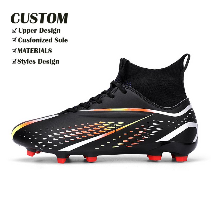 Men Custom Shoes New Style 2024 Original Breathable Training Football Sneakers Casual Sport Outdoor Cleats Soccer Shoes For Men