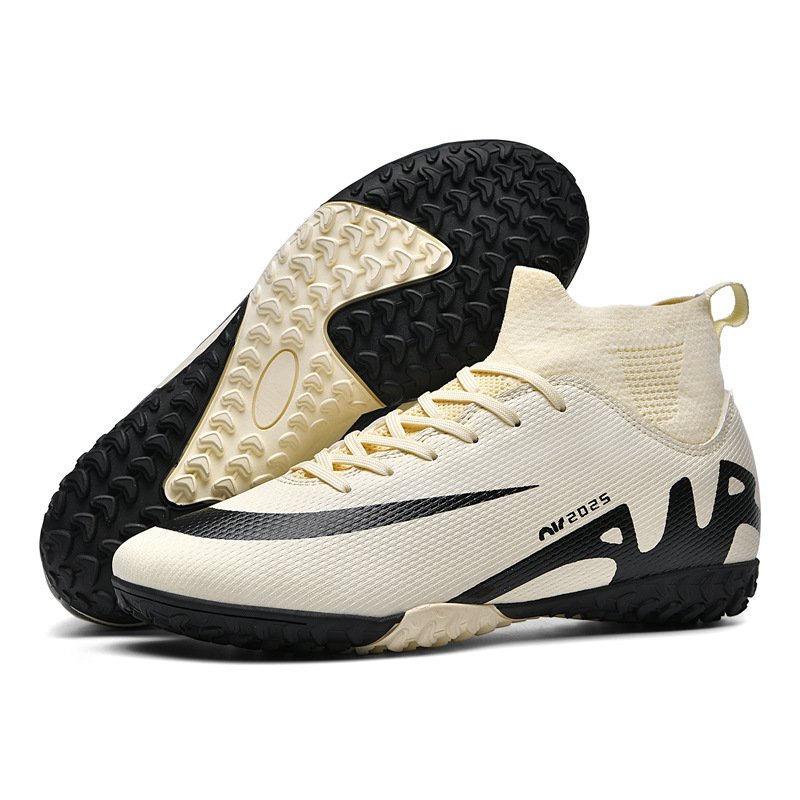Professional low price sale soccer boots fashion creative anti slip training sports breathable unisex football shoes