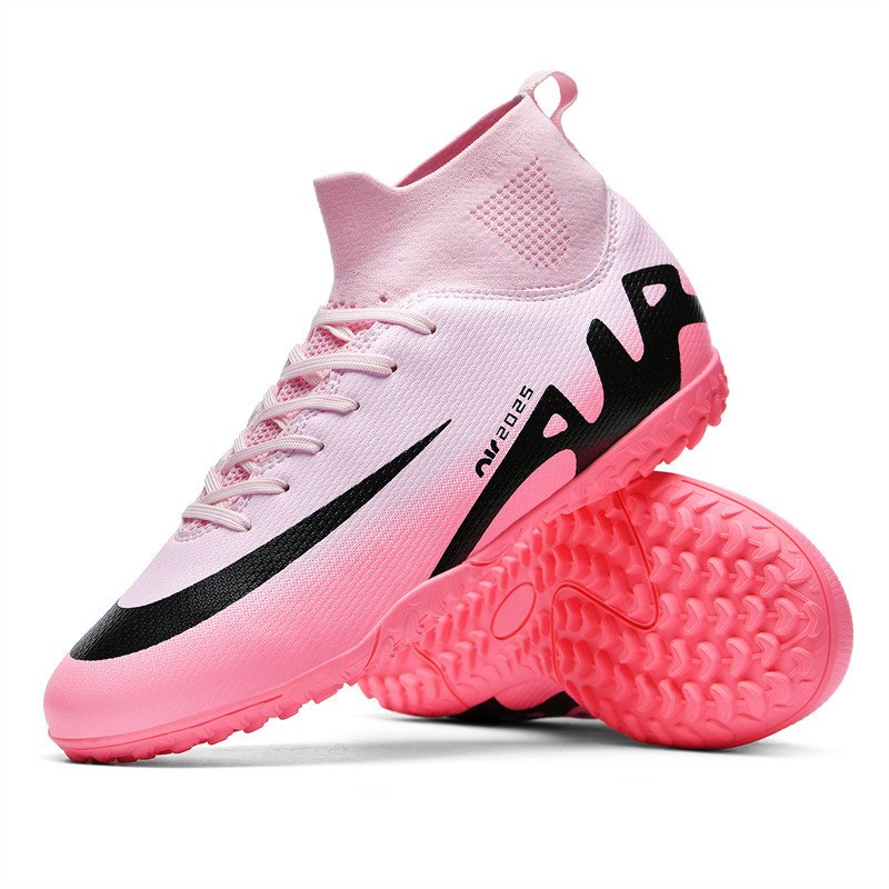 Professional low price sale soccer boots fashion creative anti slip training sports breathable unisex football shoes