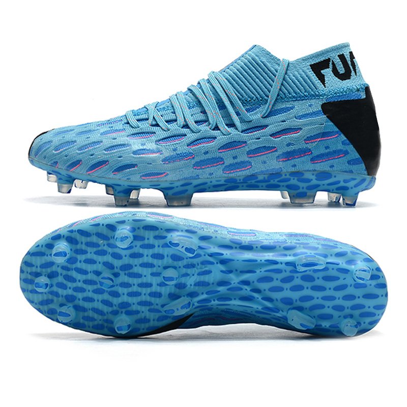 All season High ankle outdoor training durable Non-slip soccer shoes for sport professional spikes football boots cleats