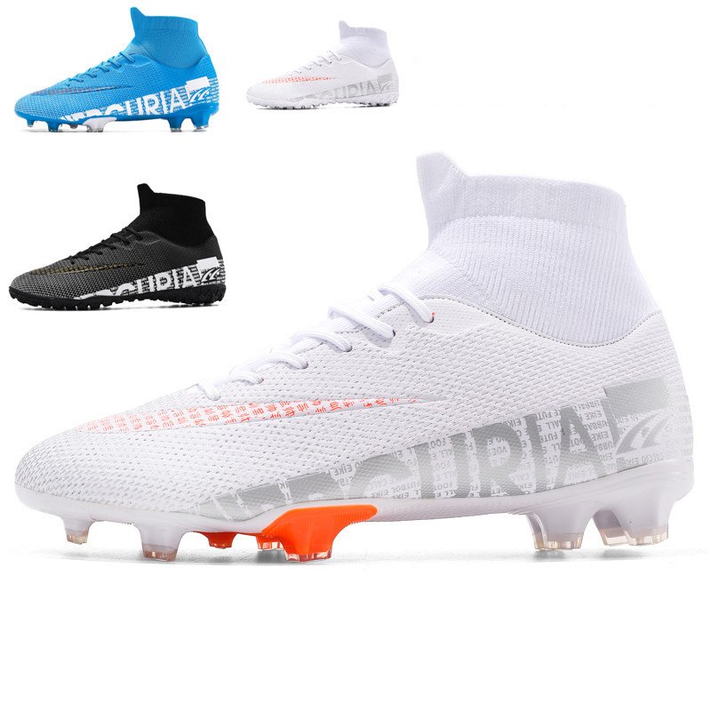 Factory Wholesale 35-44 high quality Design Outdoor Indoor High-top comfort Training Turf Football Boots Soccer Shoes For Men