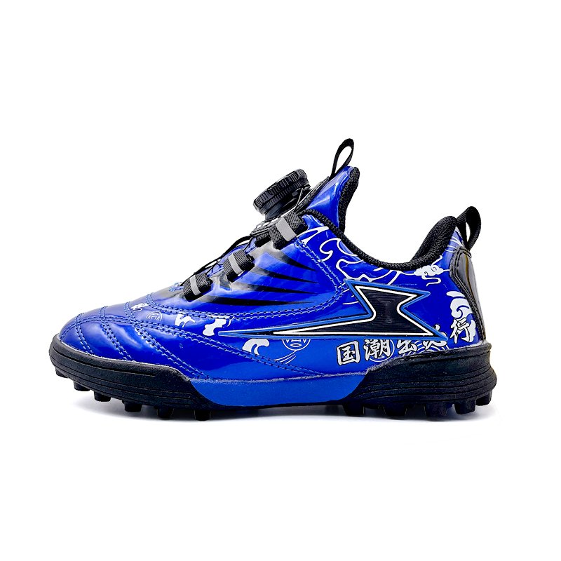 Customized Children's Football Shoes Soccer Boots Wholesale Men & Boys Sports Shoes New Design Outdoor Slip on Sneakers for Kid