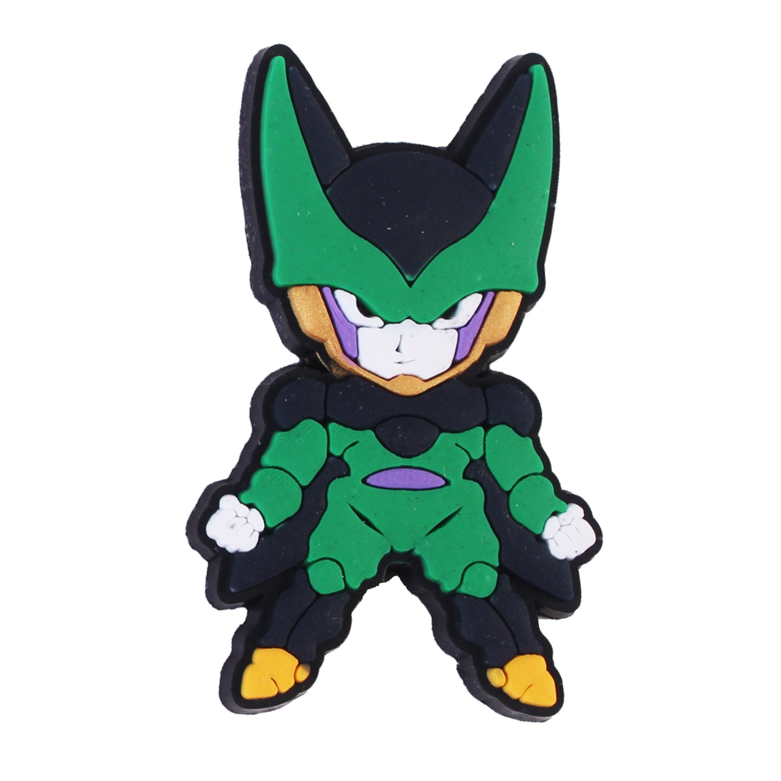 2023 New Arrival Wholesale PVC Custom Design Cool Animation Characters Saiyan Shoe Charms Decorations Accessories Hot Sale