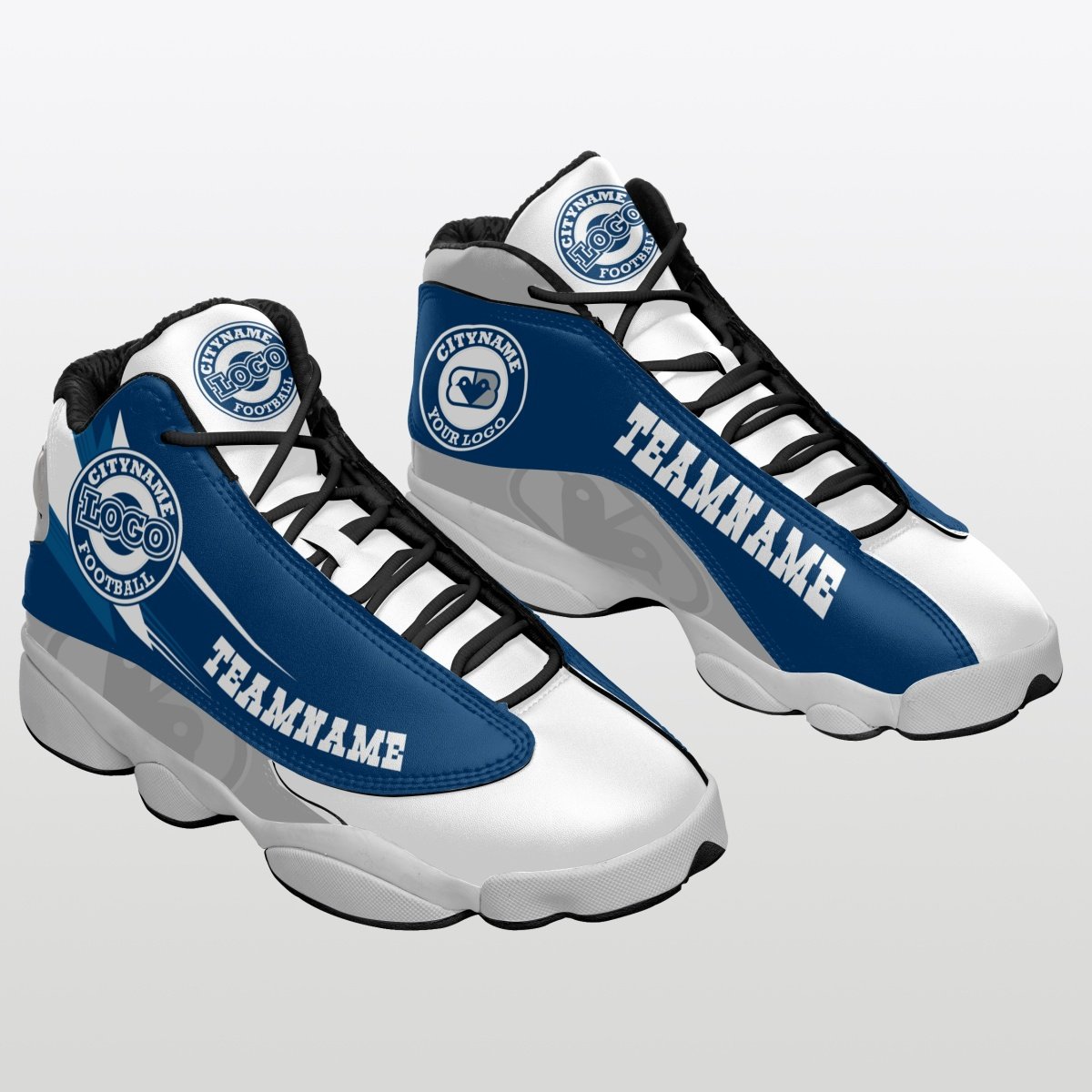 Wholesale New Soccer Custom Name Print Logo Design Sport Fashion Sport Sneakers Unisex Breathable Basketball Team Casual Shoes