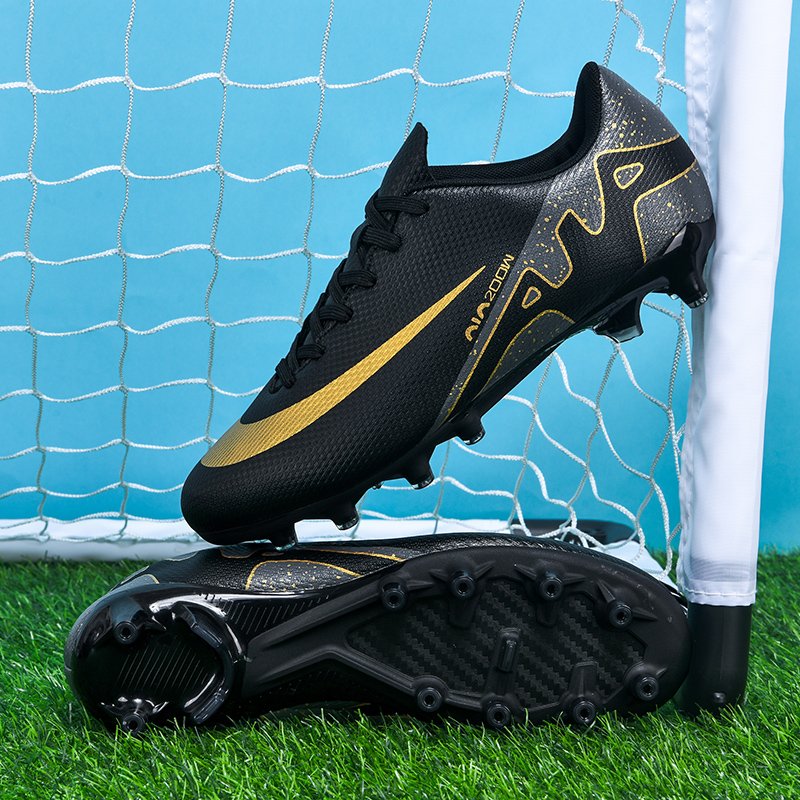 OEM Customizable High Top FG Soccer Cleats Youth Men Women Girls Cheap Outdoor Football Shoes TPU Insole Winter Spring Autumn