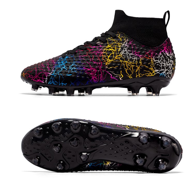 OEM/ODM Professional Original Custom Outdoor Training Football Boots High Top Anti-Impact Football Cleats Soccer Shoes