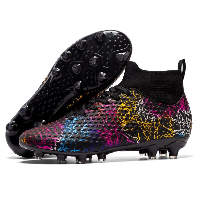 OEM/ODM Professional Original Custom Outdoor Training Football Boots High Top Anti-Impact Football Cleats Soccer Shoes