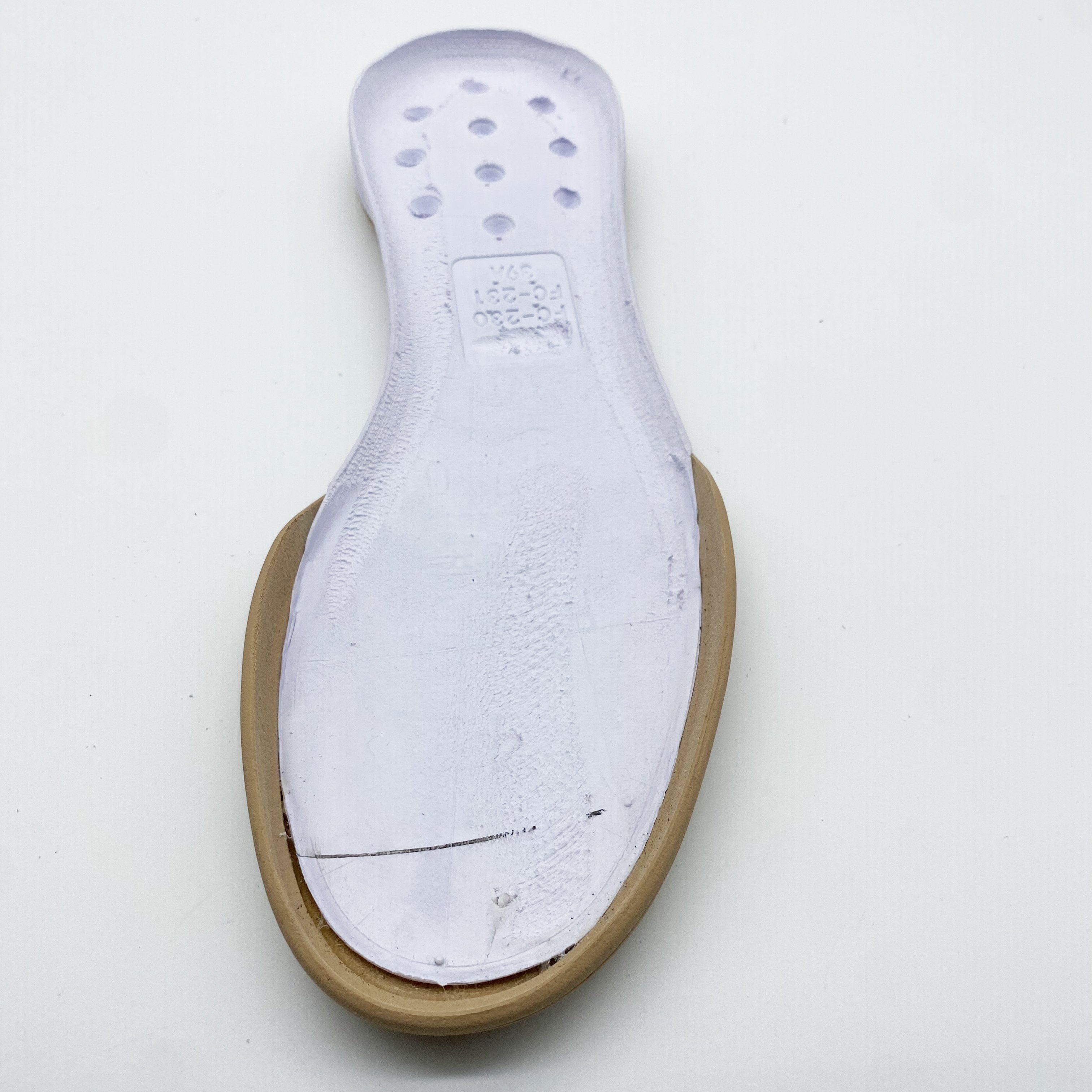 Huadong EVA Midsole +Rubber Bottom Color Custom Football Sole For Man and Women