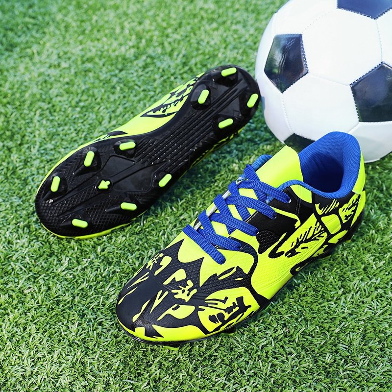 Wholesale Cheap Original Lace-Up non-slip Plated football Training Sport Turf Soft Light Athletic Man Women Soccer Cleat Shoes