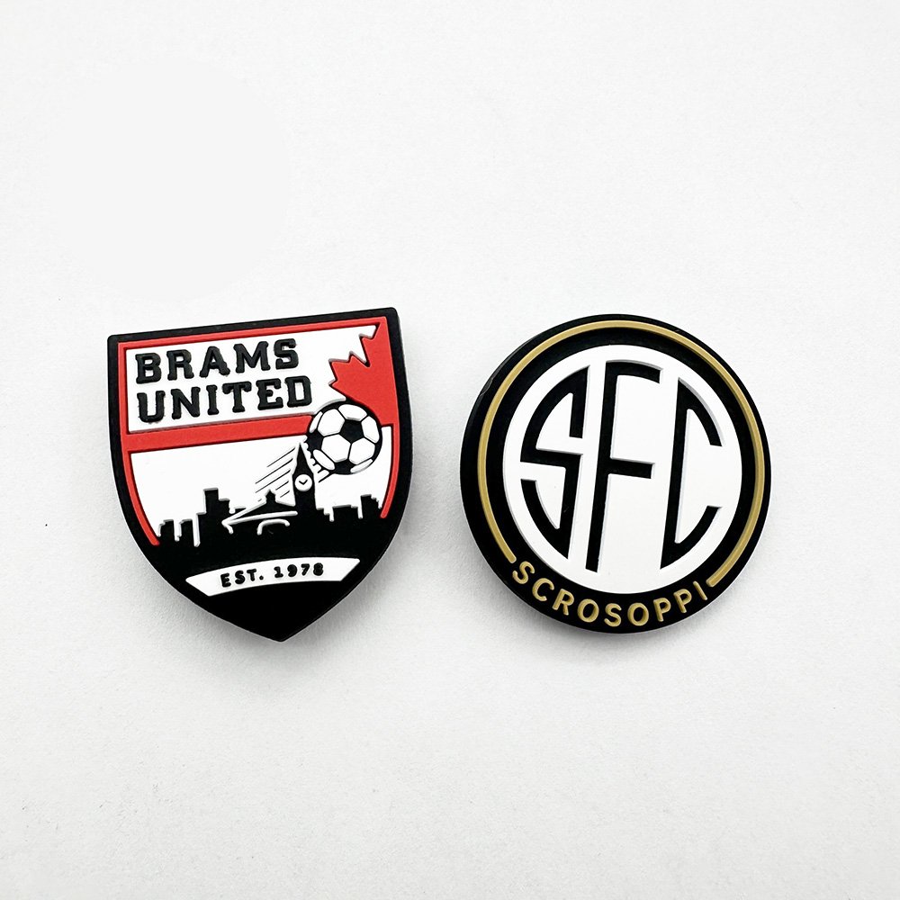 PVC New Canada soccer club Design Shoe Parts&Accessories Custom Logo Designer croc shoe Charms Decoration