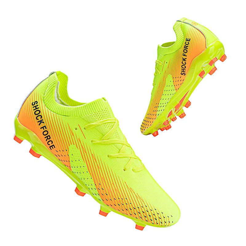 Professional Men's Soccer Shoes Cleats Breathable Athletic Turf Sneakers for Outdoor/Indoor Futsal Football Training