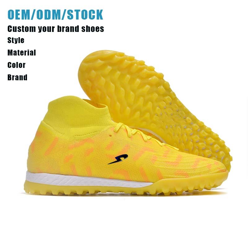 Wholesale Customized football shoes Men Anti Slip Soccer Spikes Shoes Wholesale Boots Artificial Turf Shoes