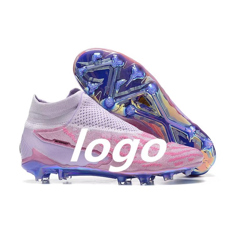 2024 Hot Selling Custom Logo Boys Adult Football Cleats Boots Low Moq Turf Tf Ag Fg Sport Soccer Shoe For Men