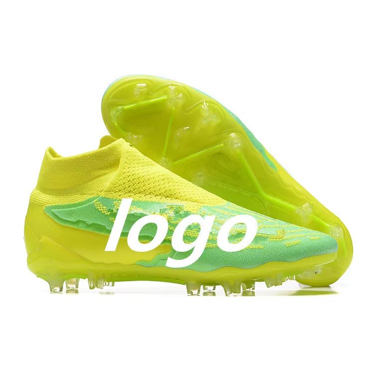 2024 Hot Selling Custom Logo Boys Adult Football Cleats Boots Low Moq Turf Tf Ag Fg Sport Soccer Shoe For Men