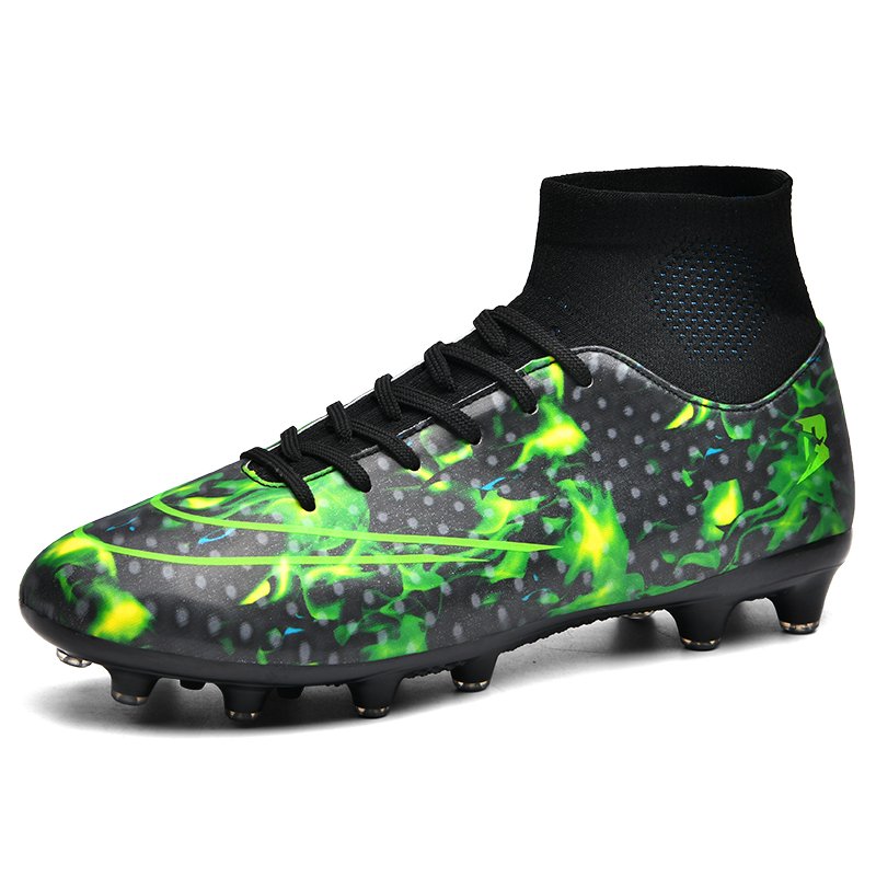 Wholesale Top Quality Professional Custom Youth Training Student Outdoor Spiked Football Boots Men Soccer Shoes