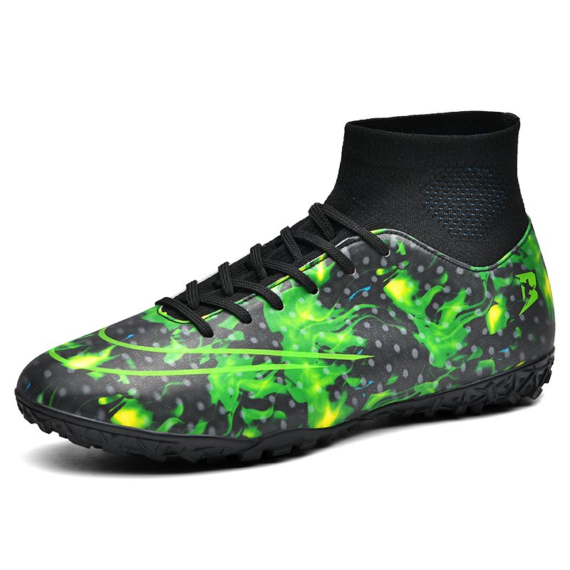 Wholesale Top Quality Professional Custom Youth Training Student Outdoor Spiked Football Boots Men Soccer Shoes