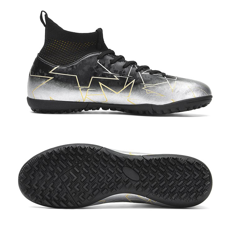 New Design Custom Low Price Original Turf Football Sneakers Men's Non Slip Waterproof Soccer Shoes Cleats Unisex Chuteira Campo