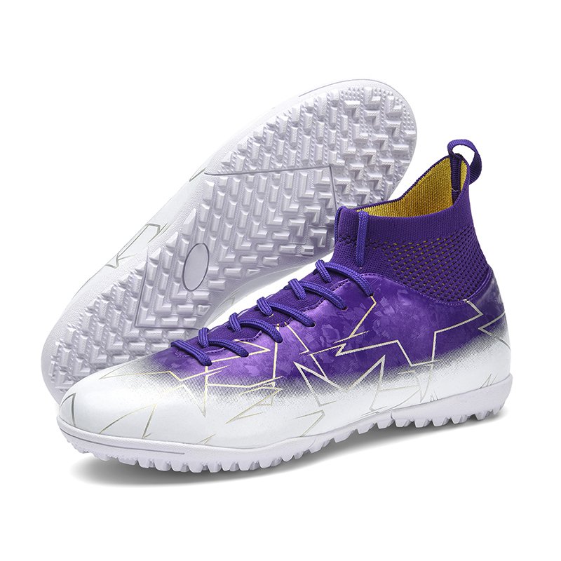 New Design Custom Low Price Original Turf Football Sneakers Men's Non Slip Waterproof Soccer Shoes Cleats Unisex Chuteira Campo
