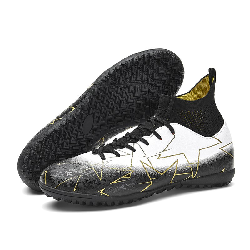 New Design Custom Low Price Original Turf Football Sneakers Men's Non Slip Waterproof Soccer Shoes Cleats Unisex Chuteira Campo