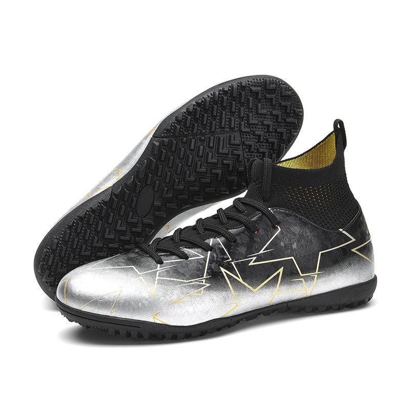 New Design Custom Low Price Original Turf Football Sneakers Men's Non Slip Waterproof Soccer Shoes Cleats Unisex Chuteira Campo