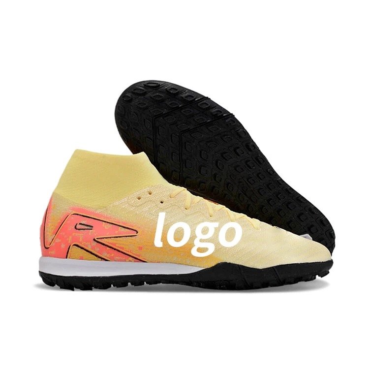 Factory Supply Customize Logo High Quality Original Football Boots Ag Turf Boy's Training Sports Soccer Shoes