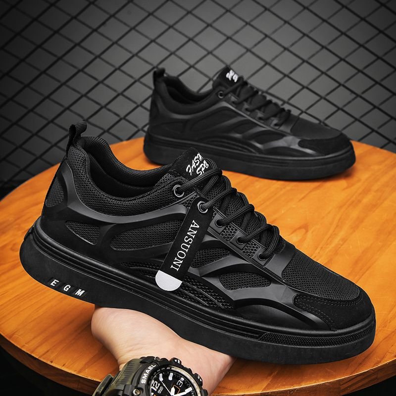 2024 Fashion design new men's autumn and winter leisure sports shoes soft sole wear-resistant leisure skateboard shoes